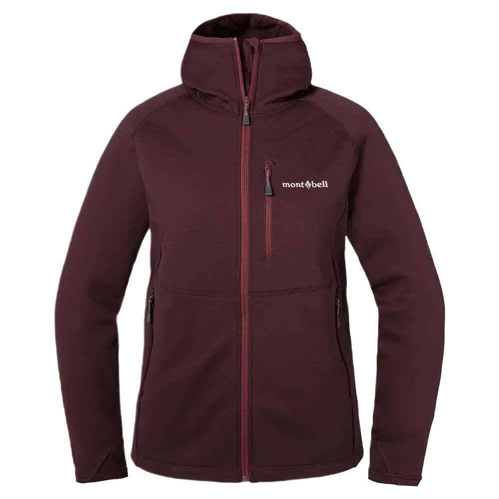 

Флисовые топы женские MONTBELL, Wrd Burgundy