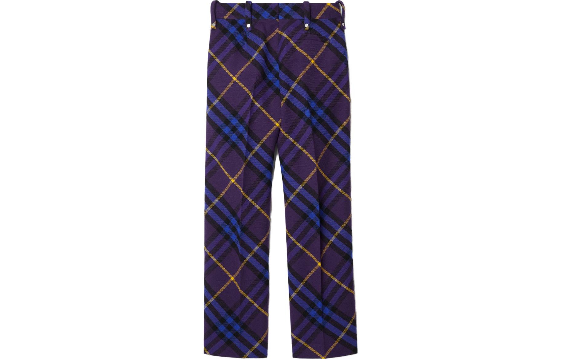 

Burberry Повседневные брюки женские фиолетовые