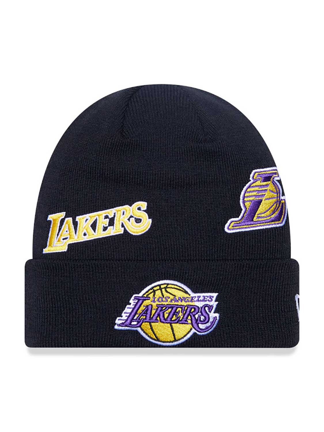 

Зимняя шапка New Era MULTI PATCH BEANIE, черный