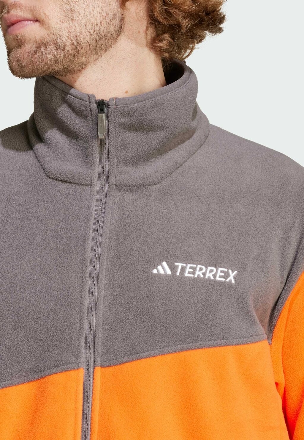 

Флисовая куртка Multi Full Zip Adidas Terrex, оранжевый