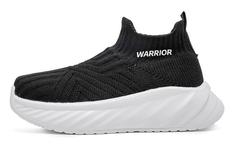 

Дышащие легкие кроссовки Rebound среднего размера для детей WARRIOR, черный