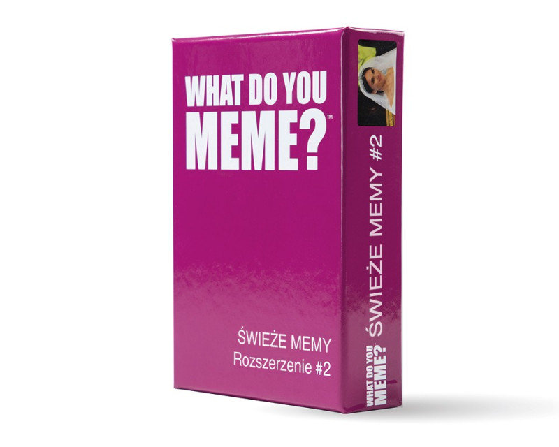 

Шпага, What Do You Meme, Настольная игра Дополнительный ящик № 2 25 мемов 90 карт