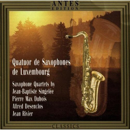 

CD диск Singelee / Qtet De Saxophones of Luxembourg: Saxophone Qtets