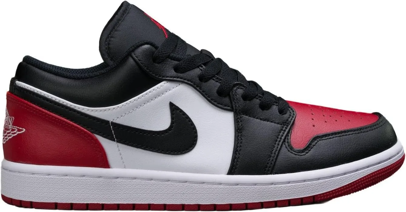 Кроссовки Air Jordan 1 Low Triple White (2022) Статья: 553558-136, Wit Nike, черный