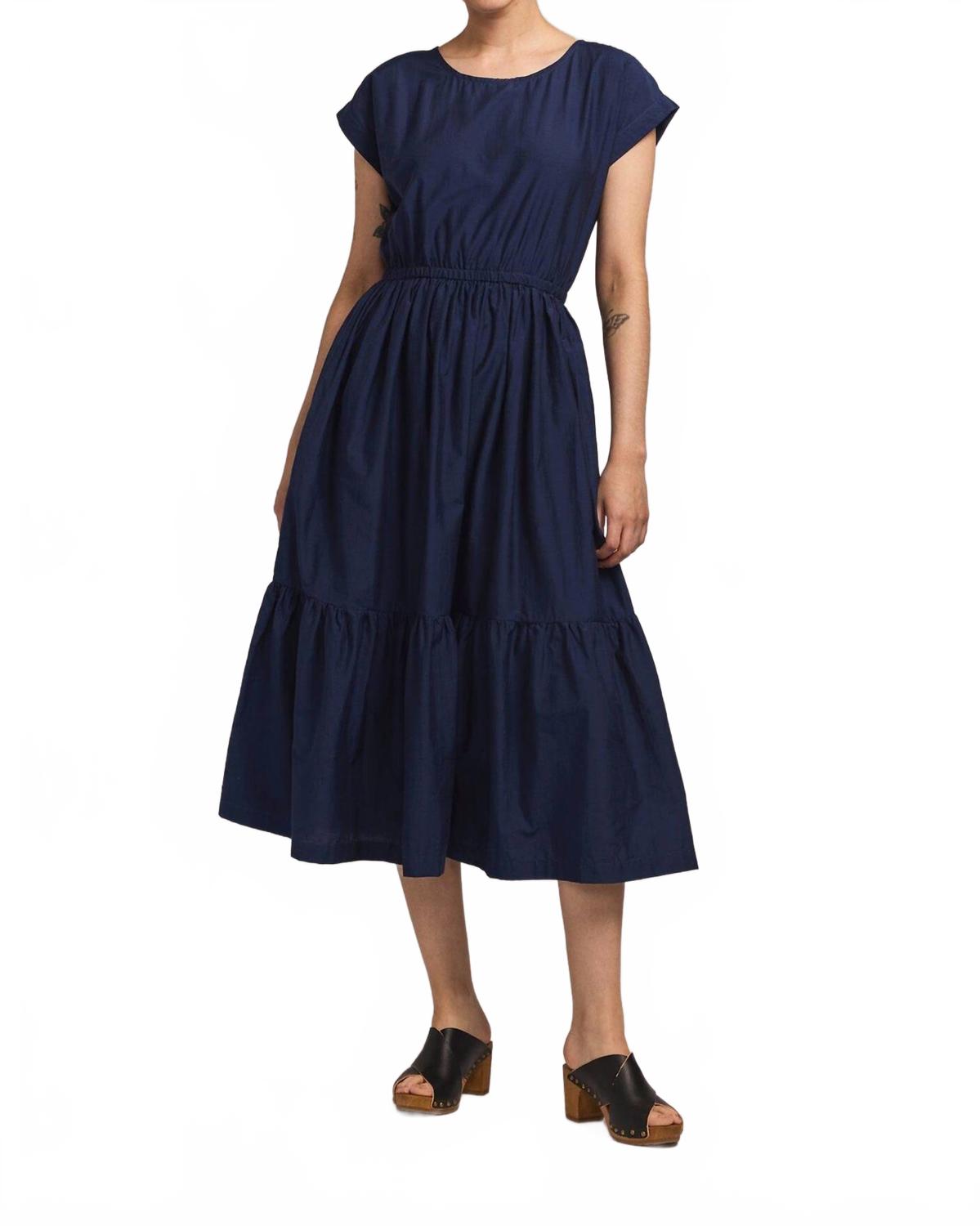 

M.PATMOS Платье «Пенелопа» темно-синего цвета