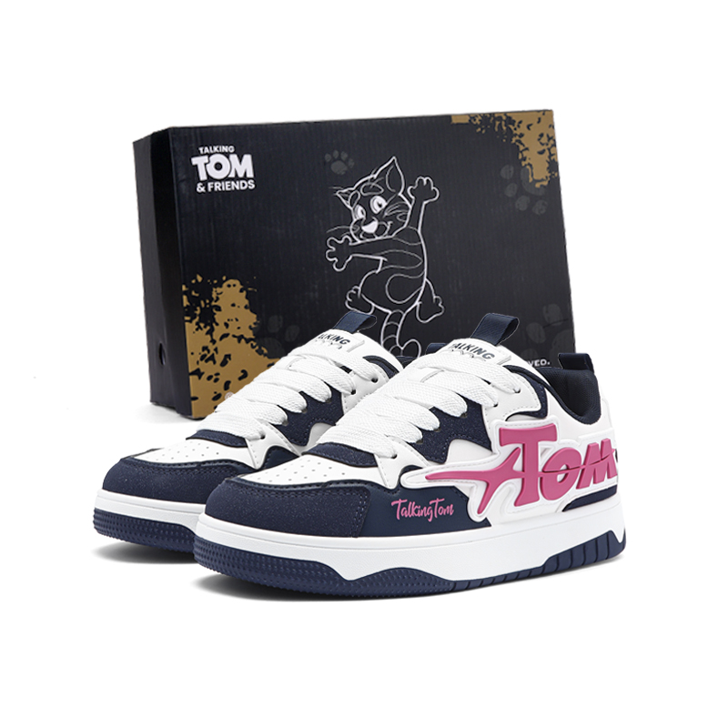 

TALKING TOM Кроссовки для скейтбординга унисекс низкие Electra Yellow/Classic Black White/Lake Blue/Pearl Beige