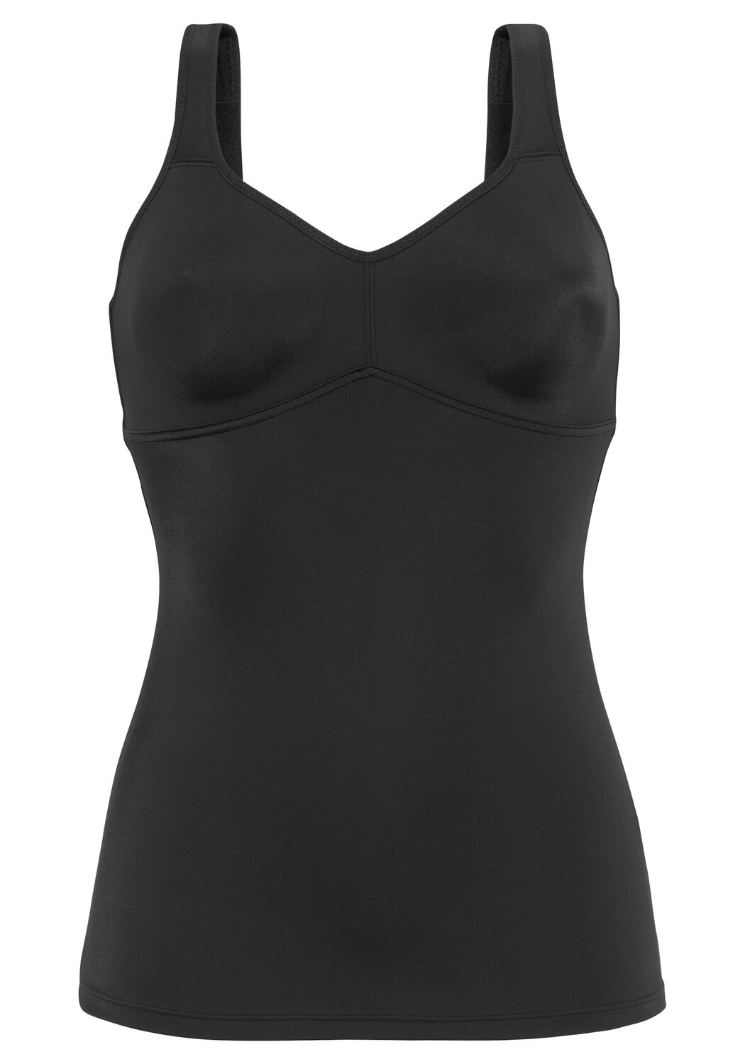 

LASCANA Футболка Shaping Top в черном цвете