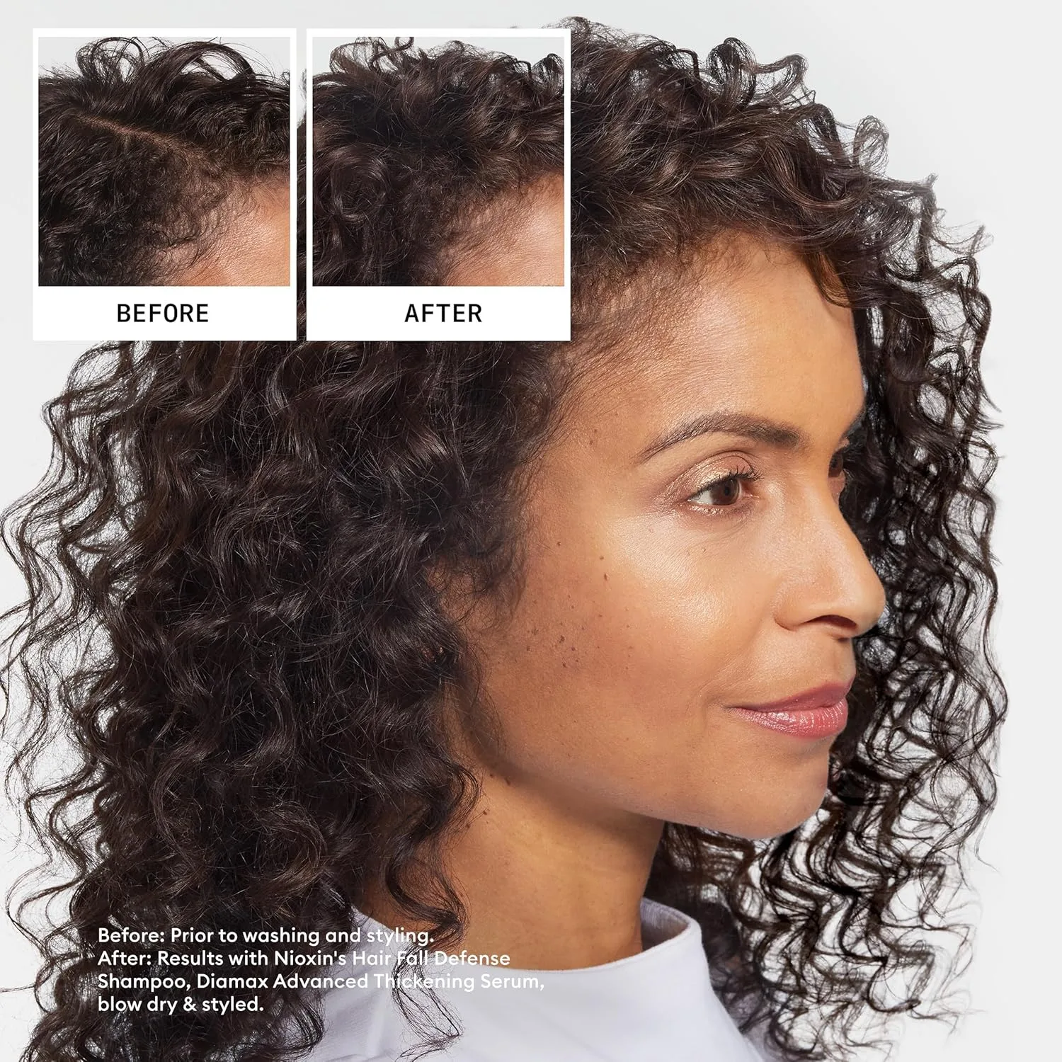 Шампунь Nioxin Hair Fall Defense 240 мл + интенсивный несмываемый уход для ежедневного применения Nioxin Hair Fall Defense 68 мл — фото 4