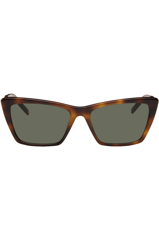 

SL 737 Mica тонкие солнцезащитные очки Saint Laurent, мультиколор