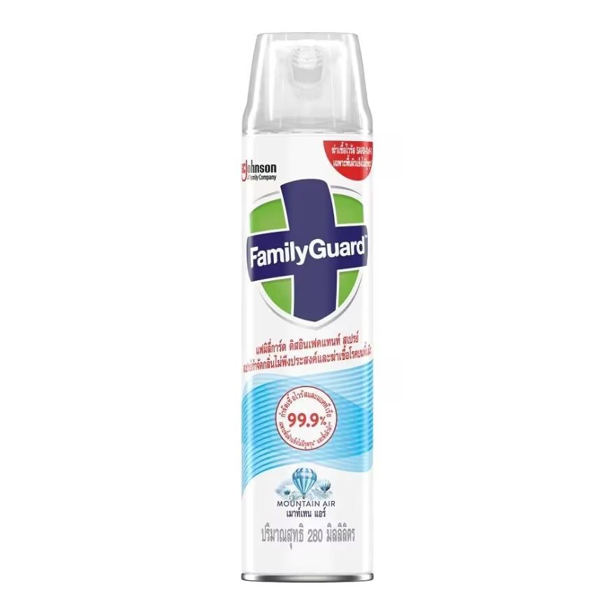 

FamilyGuard Дезинфицирующий спрей Family Guard Mountain Air 280 мл, Blue