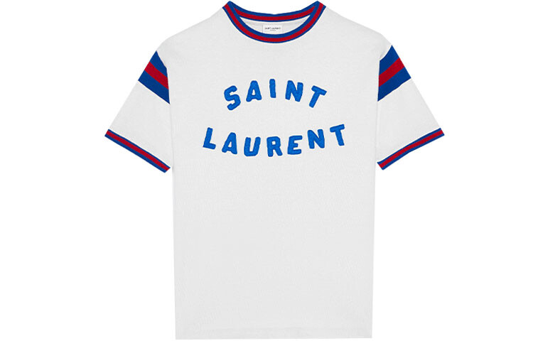 

Футболка женская белая Saint Laurent