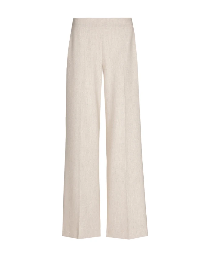 

Широкие брюки с эластичным поясом Marie Mãro, бежевый