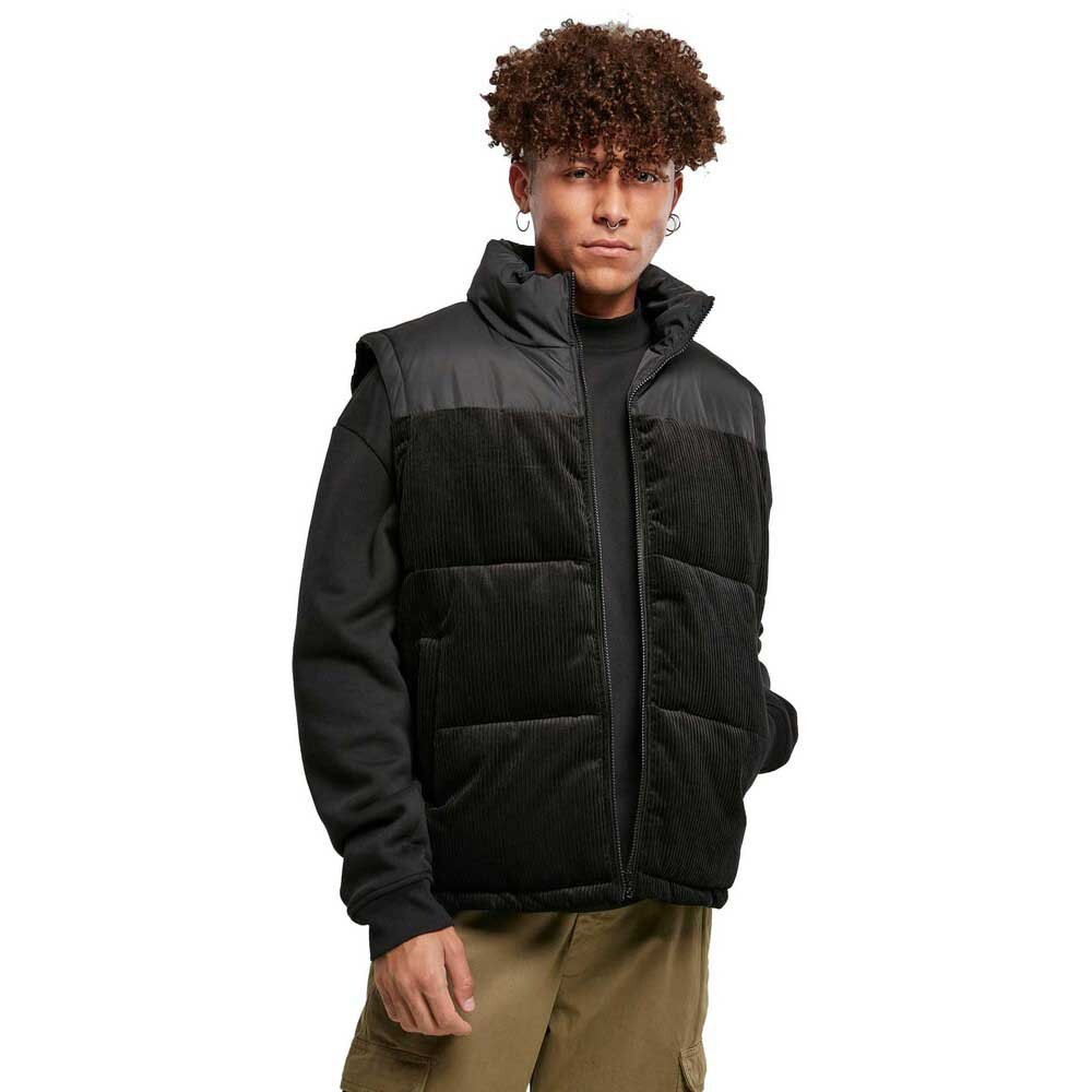 

Жилет Urban Classics Cord, черный
