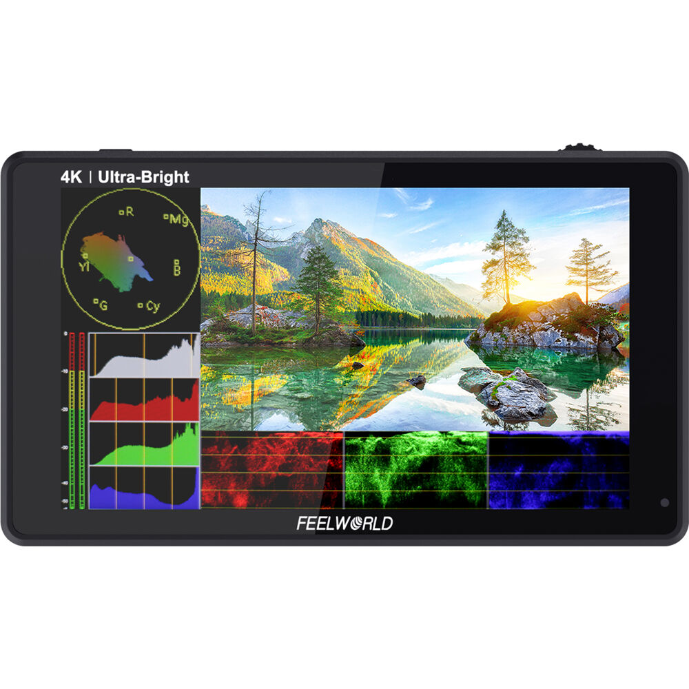 

Монитор для камер FeelWorld LUT6 6" 2600 cd/m² 4K HDMI Touchscreen Monitor