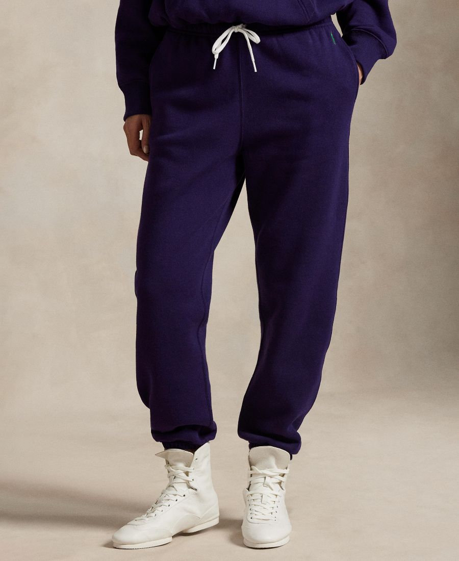 

Женские флисовые спортивные штаны на шнуровке Polo Ralph Lauren, Wimbledon Purple