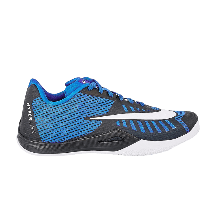 

Кроссовки HyperLive 'Black Blue', синий
