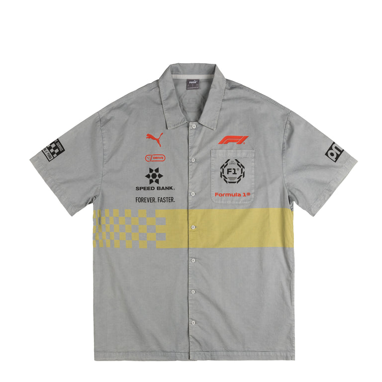 

Рубашка x a$ap rocky f1 racing shirt Puma, серый