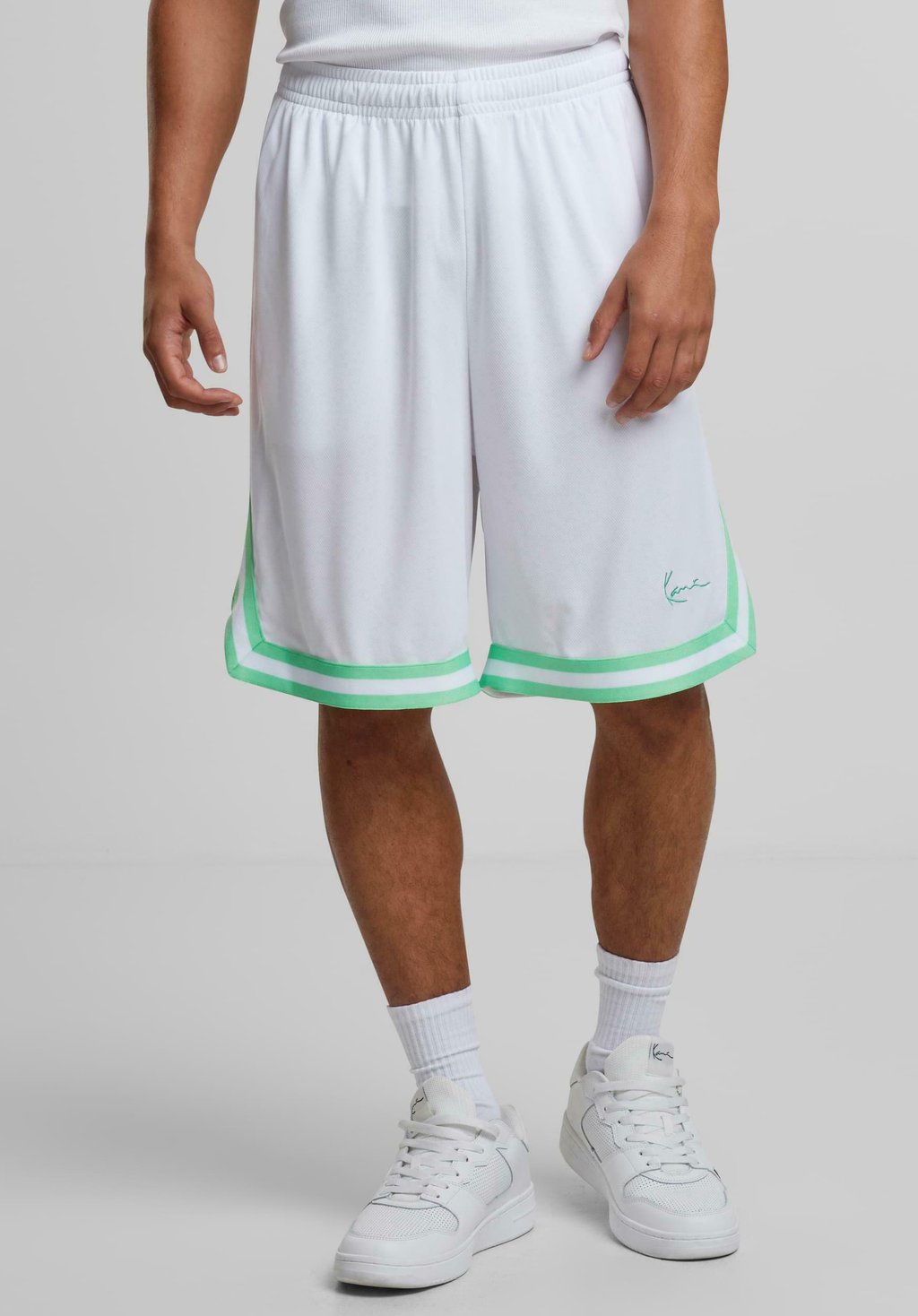 

Шорты SMALL SIGNATURE ESSENTIAL - Tracksuit bottoms Karl Kani, белый