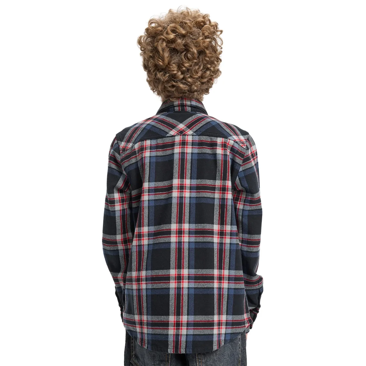 Детская футболка Marshal Flannel DC Shoes, черный — фото 2