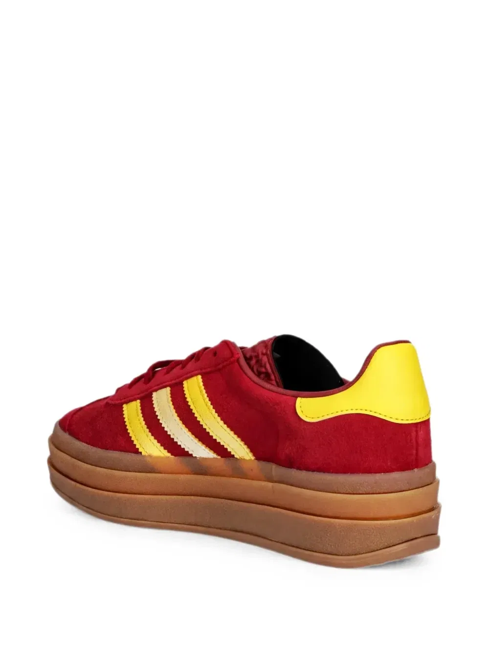Кроссовки Gazelle Bold Adidas Kids, красный — фото 3