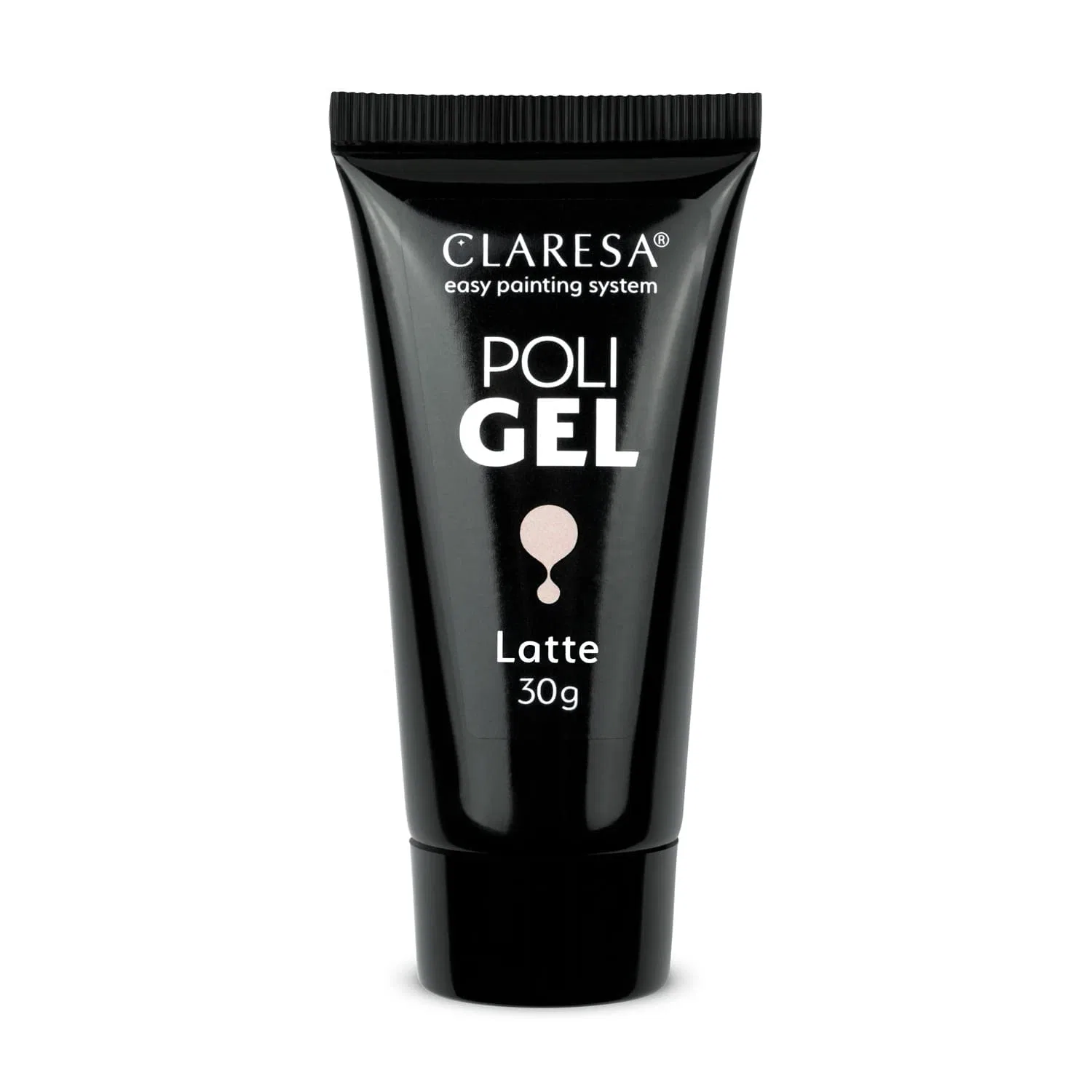 Полигель CLARESA LATTE для наращивания ногтей Claresa
