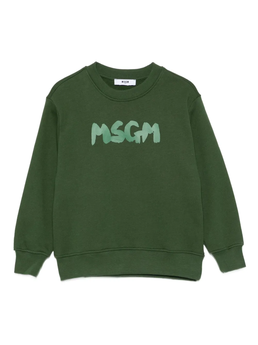 

Толстовка с логотипом MSGM Kids, зеленый