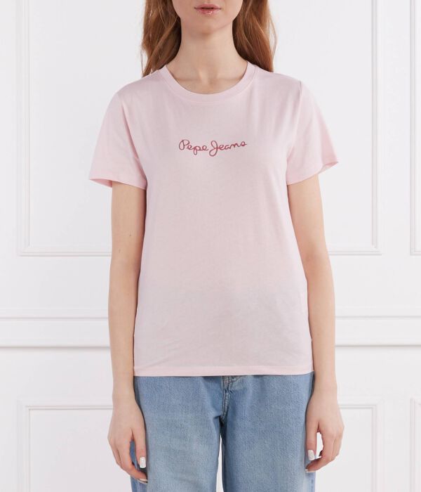 

Футболка Лоретт Regular fit Pepe Jeans London, розовый