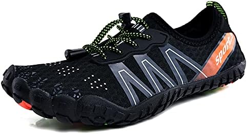 

Водные тапочки для мужчин и женщин, обувь, для пляжа и бассейна, быстро сохнущая, для дайвинга, серфинга, каньонинга, йоги, аэробики Zhogize, черный