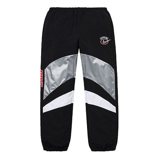

Брюки ss19 x nike warm up pant crossover casual pants silver Supreme, серебряный