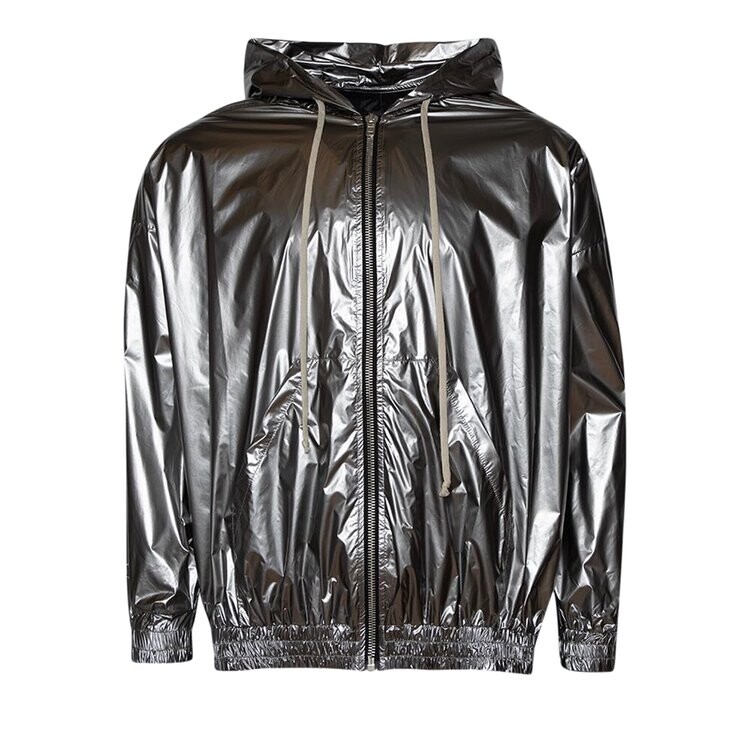 

Худи Rick Owens Jumbo Jason's Hoodie, серебряный