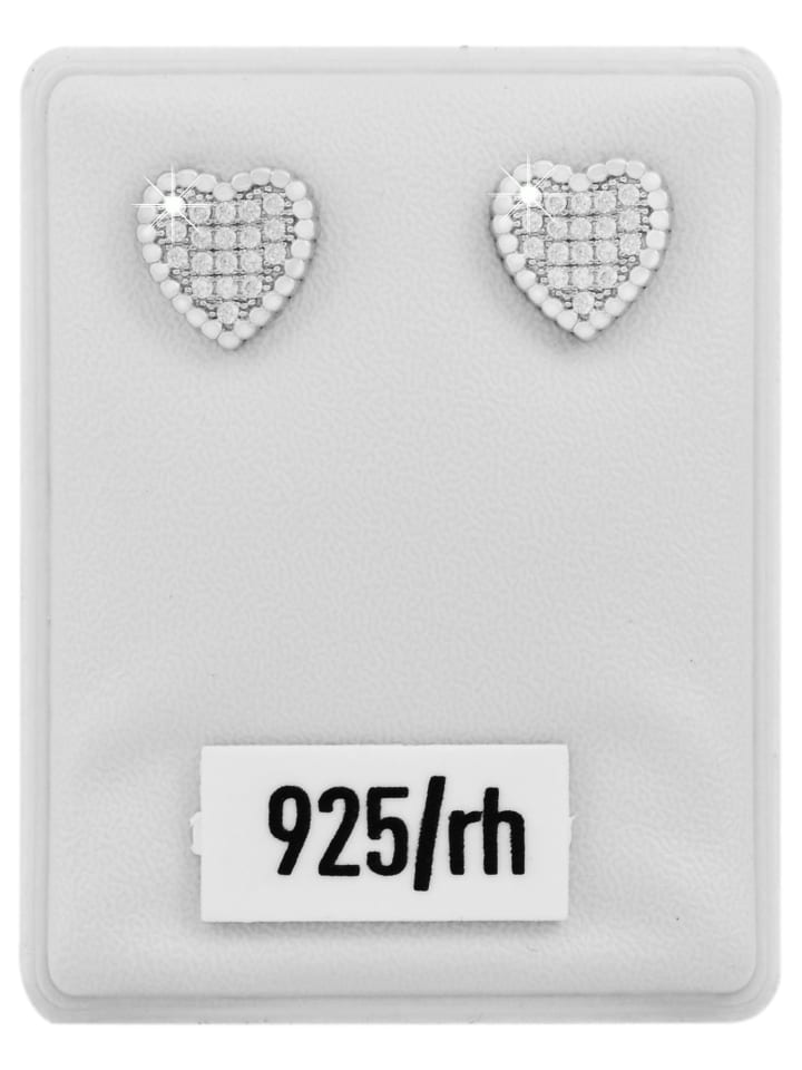 

Adeliás Женские серьги - серьги-гвоздики из серебра 925 пробы с кубическим цирконием в серебряной оправе