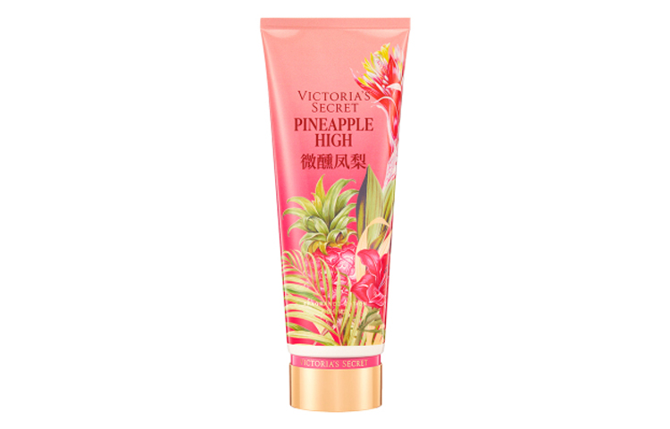 Увлажняющий лосьон для тела с ароматом Tipsy Pineapple, 236 мл Victoria's Secret, dewdrop raspberry honey 236ml — фото 4