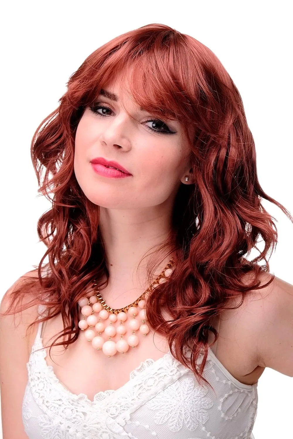 Женский парик «5019-350» от WIG ME UP Wig Me Up, Copper Red (350)