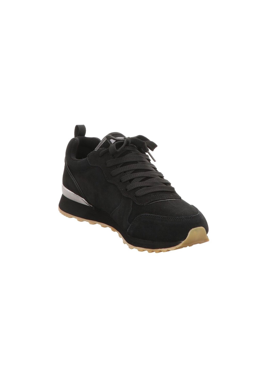 

Кроссовки кожаные женские SKECHERS, цвет Black Suede Dural