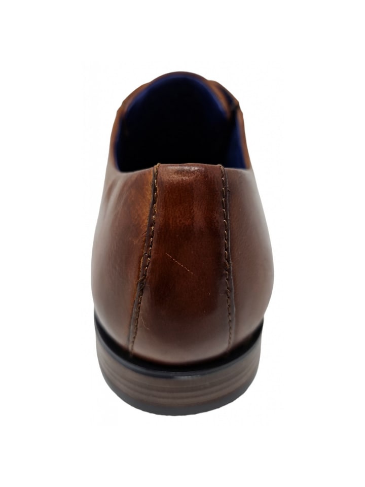 Bugatti shoes Элегантные туфли Leagro на шнуровке коричневого цвета — фото 3