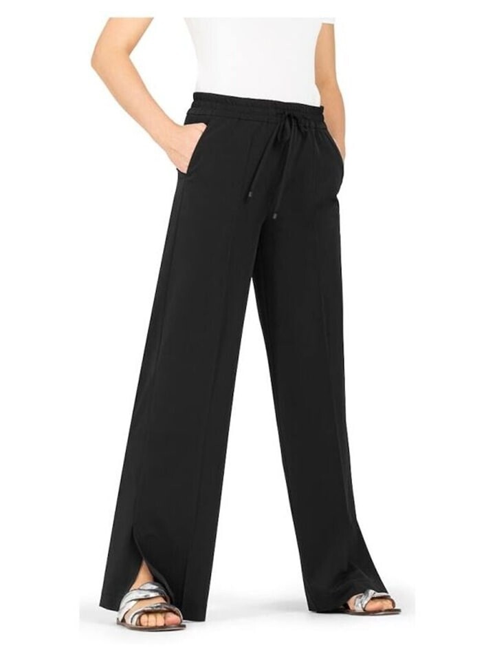 

Тканевые брюки CAMBIO Culotte Avril Slit, черный