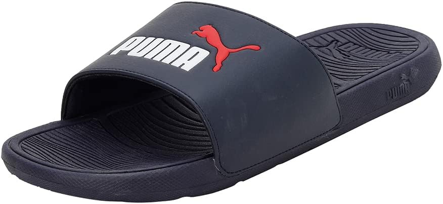 

Сандалии PUMA Unisex Cool Cat 2.0Slide, белый/красный