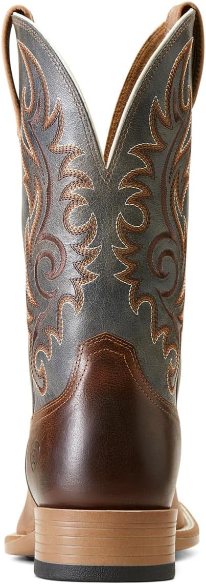 Мужские вестерн-сапоги Ariat Lasco Ultra, синий/коричневый/светло-коричневый — фото 4