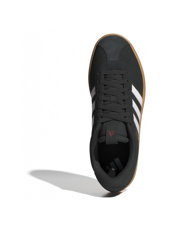 Кроссовки на шнуровке adidas, черный — фото 3