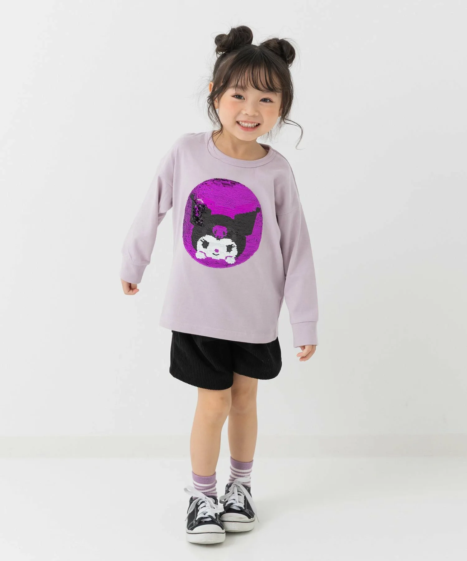 Футболка с длинными рукавами Sanrio Sanrio, Kuromi — фото 3