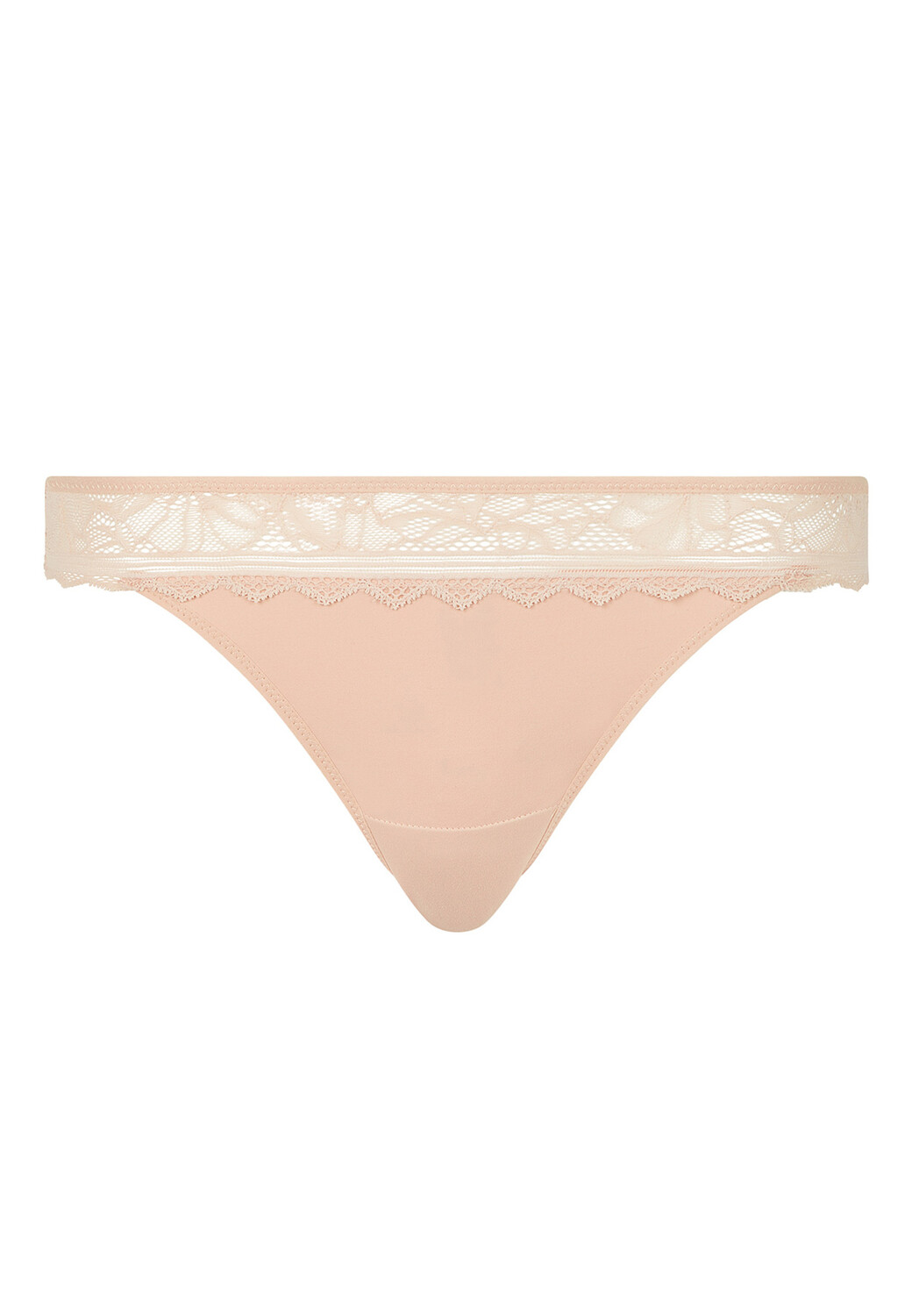 

Стринги Chantelle Tanga Easy Feel Floral Touch, цвет Beige Dore