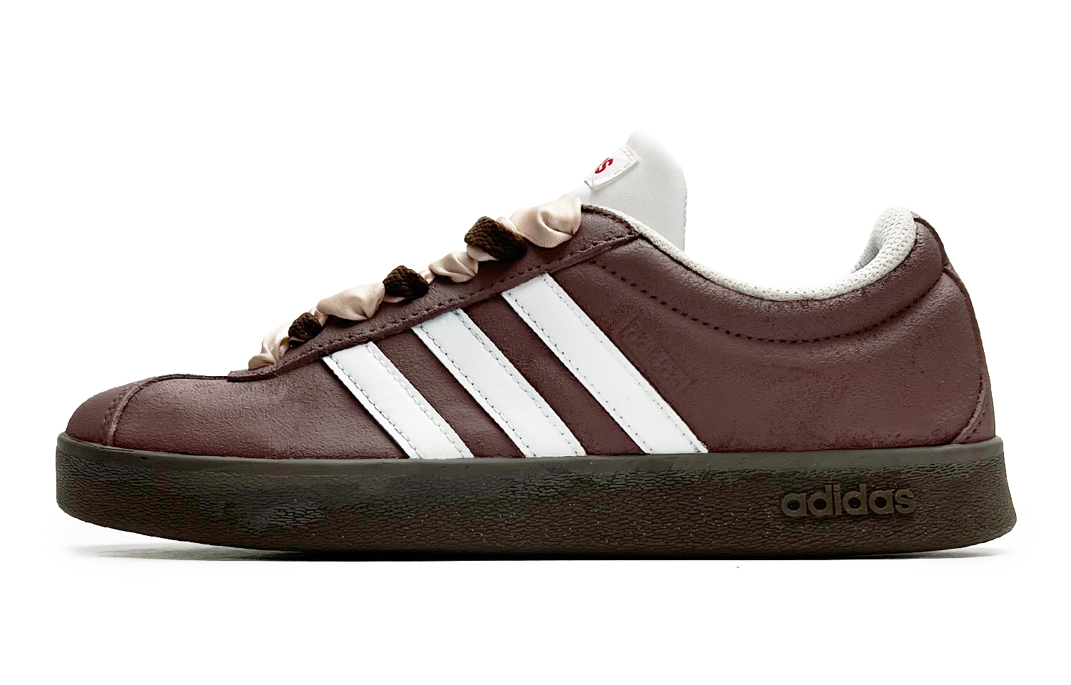 

Adidas Neo VL Court 2.0 противоскользящие износостойкие низкие скейтерские кроссовки унисекс коричневые, цвет Brown