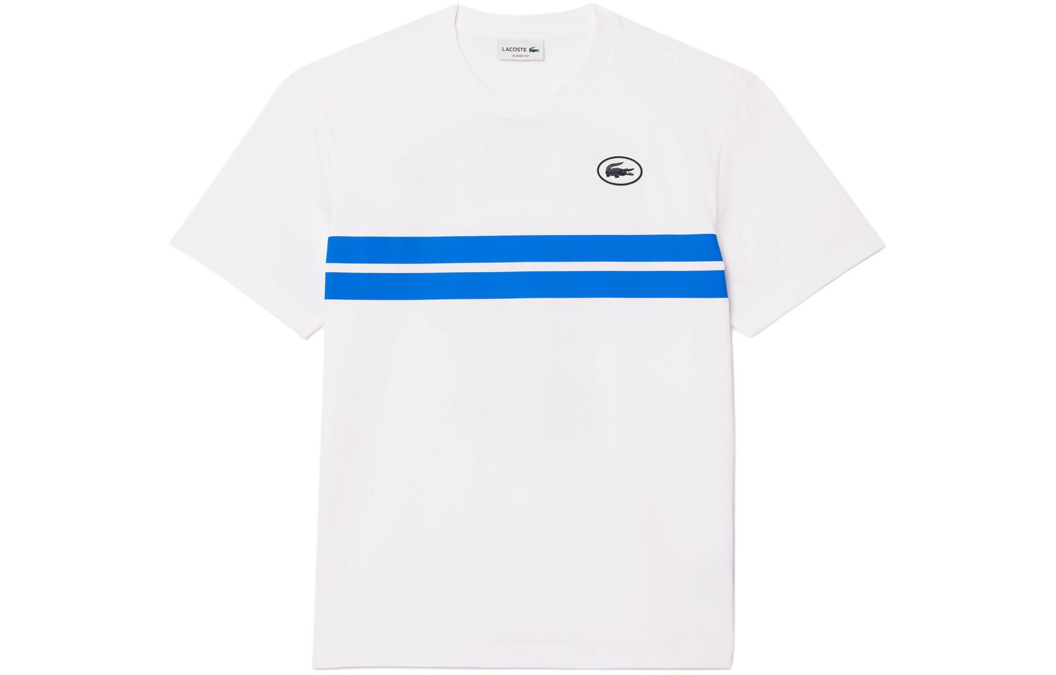 

Футболка мужская белая Lacoste, белый