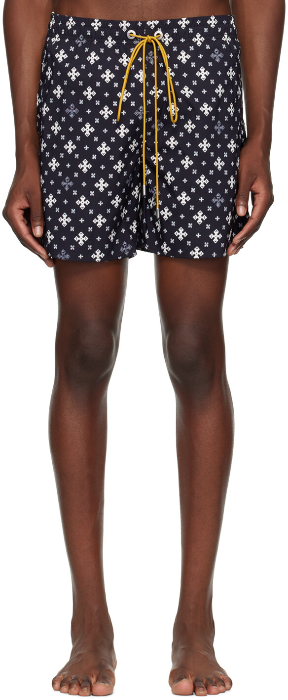 

Шорты для плавания Black Cross Bandana Rhude