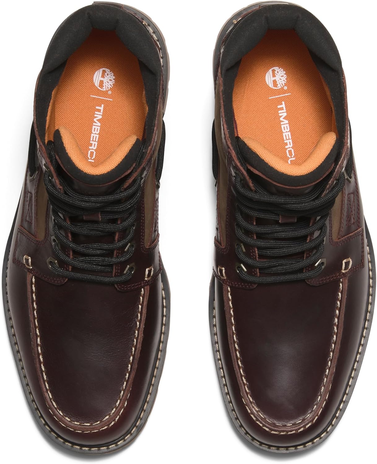 Timberland мужские ботинки Britton Road Waterproof, Burgundy Full-Grain — фото 3