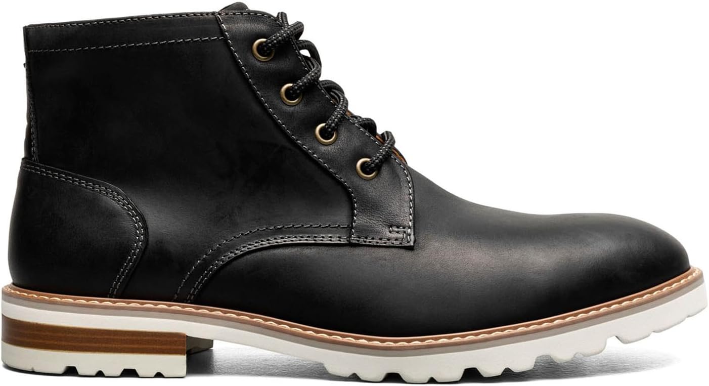Мужские ботинки Florsheim Renegade с 4 отверстиями для шнурков, черный — фото 2