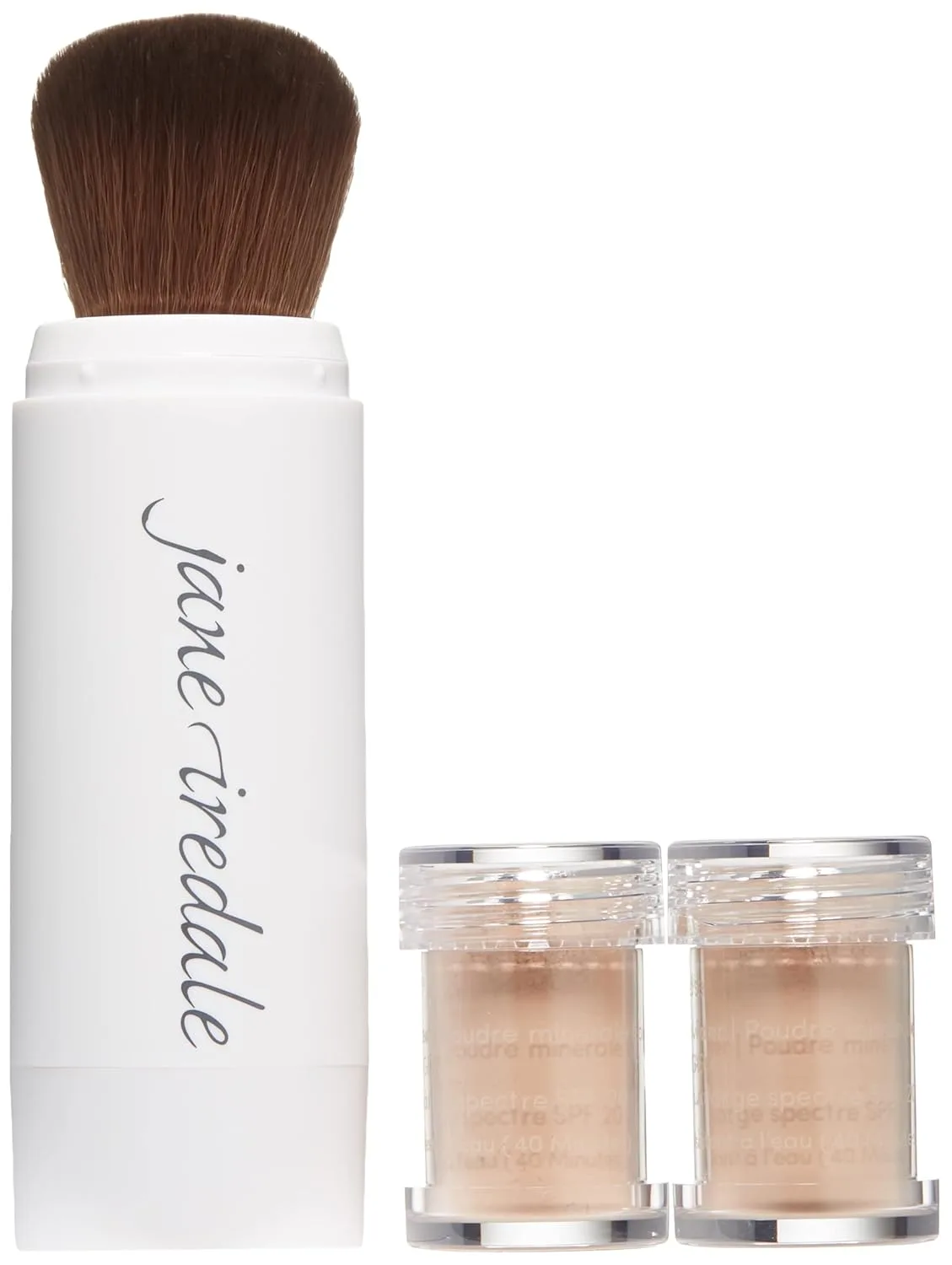 Jane Iredale Amazing Base Loose Mineral Powder, Luminous Foundation with SPF 20, Oil Free, Talc Free & Weightless, Vegan & Cruelty Free Makeup, Honey Bronze — фото 4