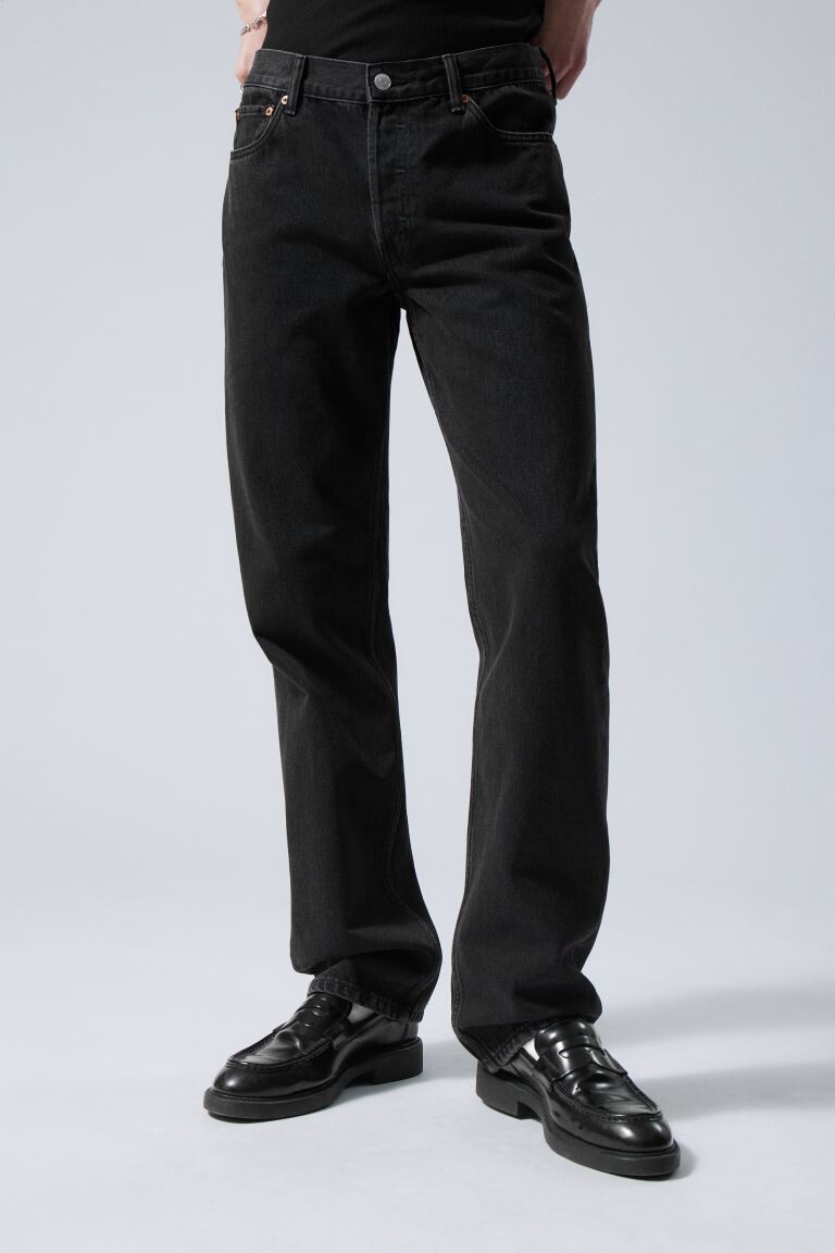 

Прямые джинсы klean H&M, черный