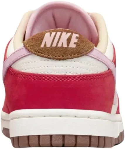 Женские баскетбольные кроссовки Nike W Dunk Low, Sport Red Sheen Sail Brown — фото 4