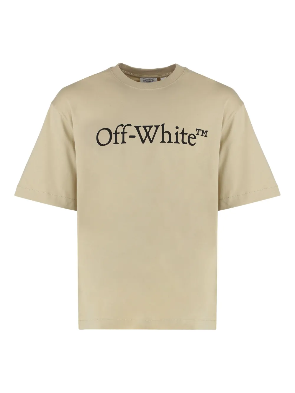 

Футболка с принтом логотипа OFF-WHITE, нейтральный